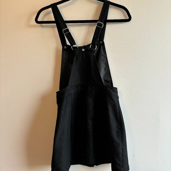 H&M | Black Button Down Overall Dress - Picture 3 of 5